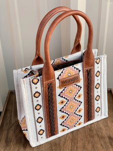 Wrangler Mini Tote Purse - Brown