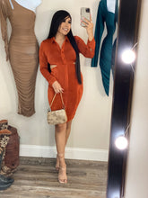 Load image into Gallery viewer, The Elle Cognac Dress
