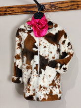 Load image into Gallery viewer, The Cozy Cowprint Jacket - Brown
